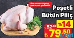 POŞETLİ BÜTÜN PİLİÇ KG POŞETLİ BÜTÜN PİLİÇ KG